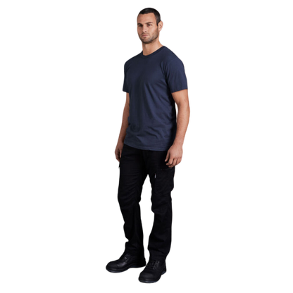 KingGee Men's Tradies Summer Lightweight Cargo Work Pants - Black