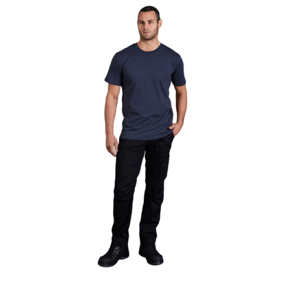 KingGee Men's Tradies Summer Lightweight Cargo Work Pants - Black