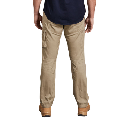 KingGee Men's Tradies Summer Lightweight Cargo Work Pants - Khaki