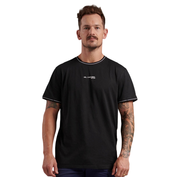 KingGee Men's Trademark T Shirt - Black