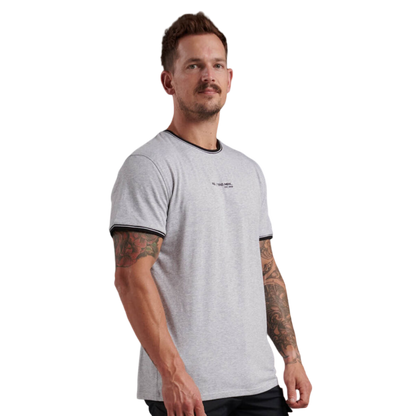 KingGee Men's Trademark T Shirt - Light Grey Marle
