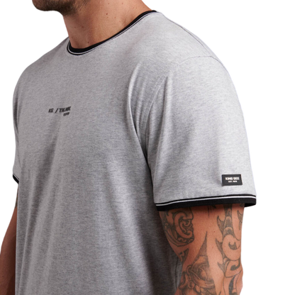 KingGee Men's Trademark T Shirt - Light Grey Marle
