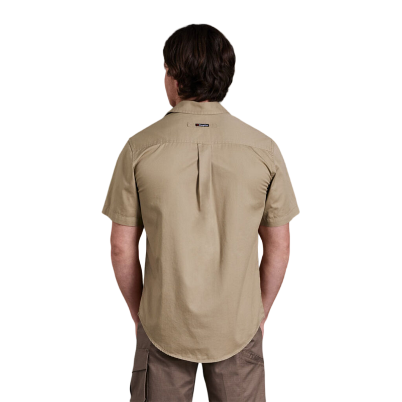 KingGee Men's Workcool 2 Lightweight Ripstop Short Sleeve Work Shirt - Khaki