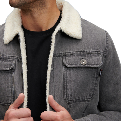 KingGee Men's Urban Denim Jacket - Black
