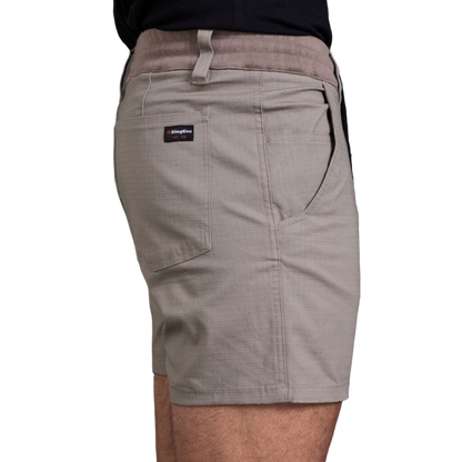 KingGee Men's Tradies Comfort Waist Short Shorts - Desert