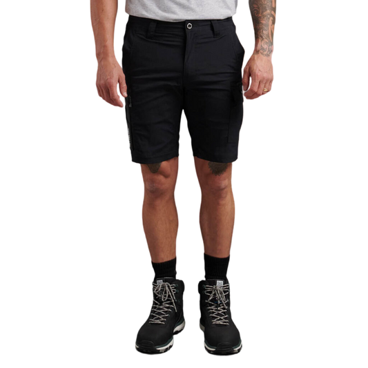 KingGee Men's Trademark Cargo Short - Black
