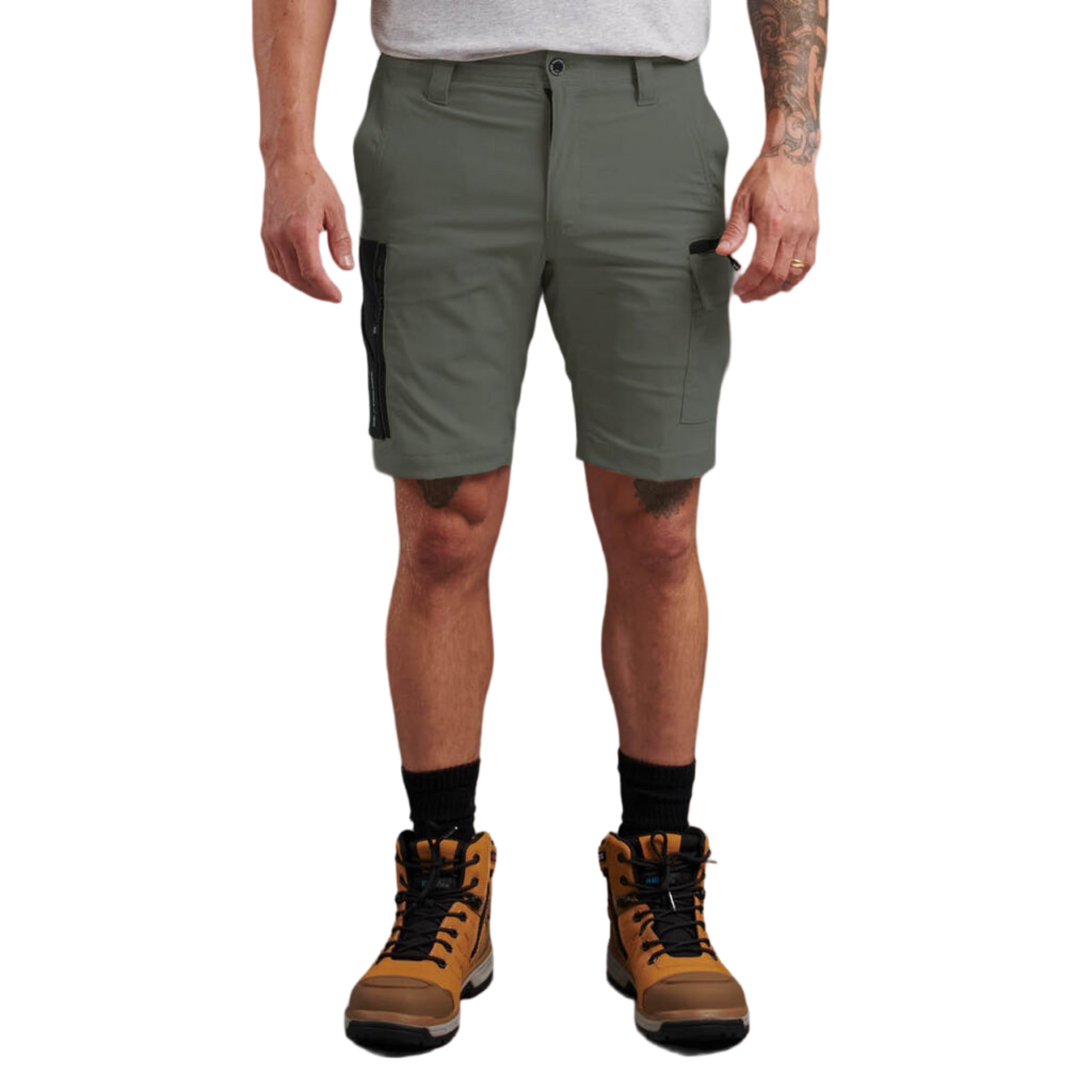 KingGee Men's Trademark Cargo Short - Slate Green