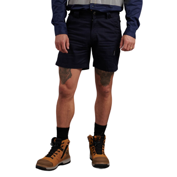 KingGee Men's Tradies Summer Lightweight Cargo Short Shorts - Oiled Navy