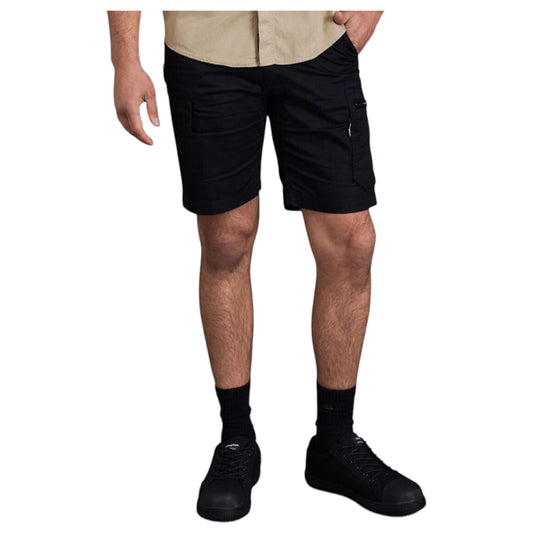 KingGee - TRADIE SUM SHORTS - BLACK