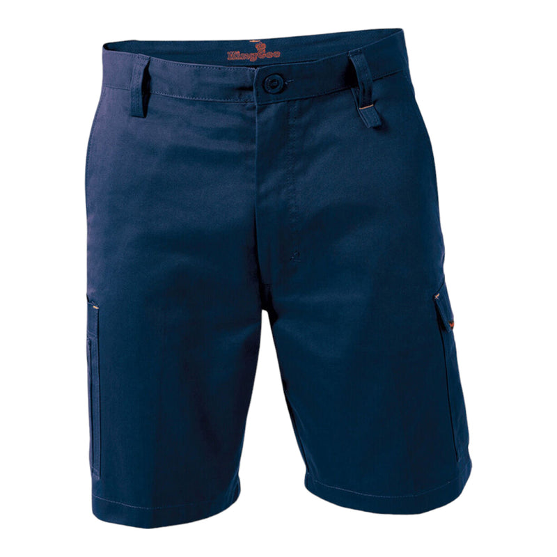 King Gee New G's Workcool Shorts  - Black