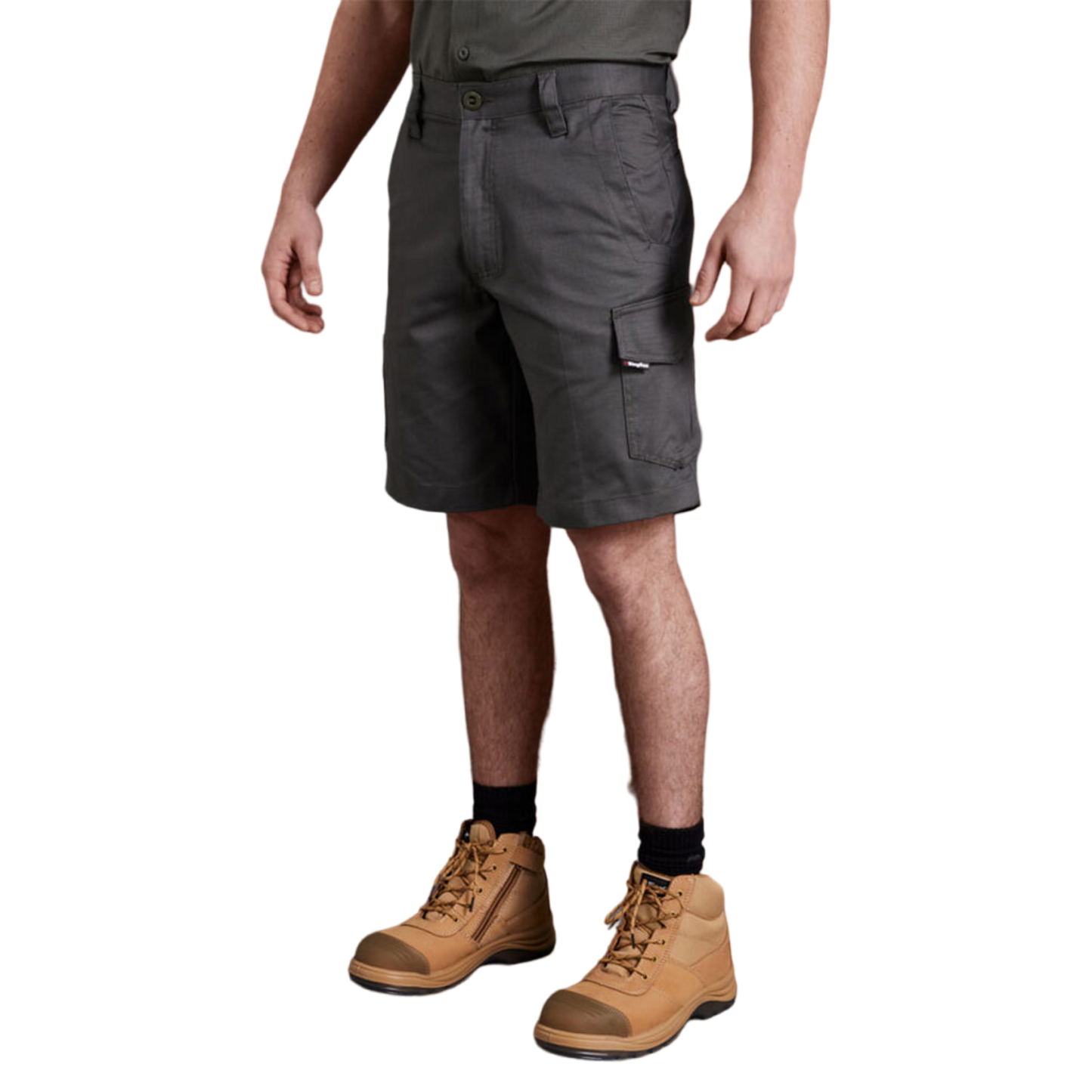 KingGee Men's Workcool 2 Lightweight Ripstop Cargo Work Shorts - Green