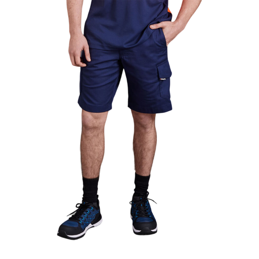 KingGee Men's Workcool 2 Lightweight Ripstop Cargo Work Shorts - Navy