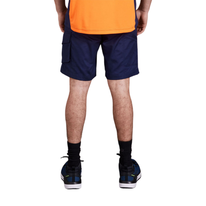 KingGee Men's Workcool 2 Lightweight Ripstop Cargo Work Shorts - Navy