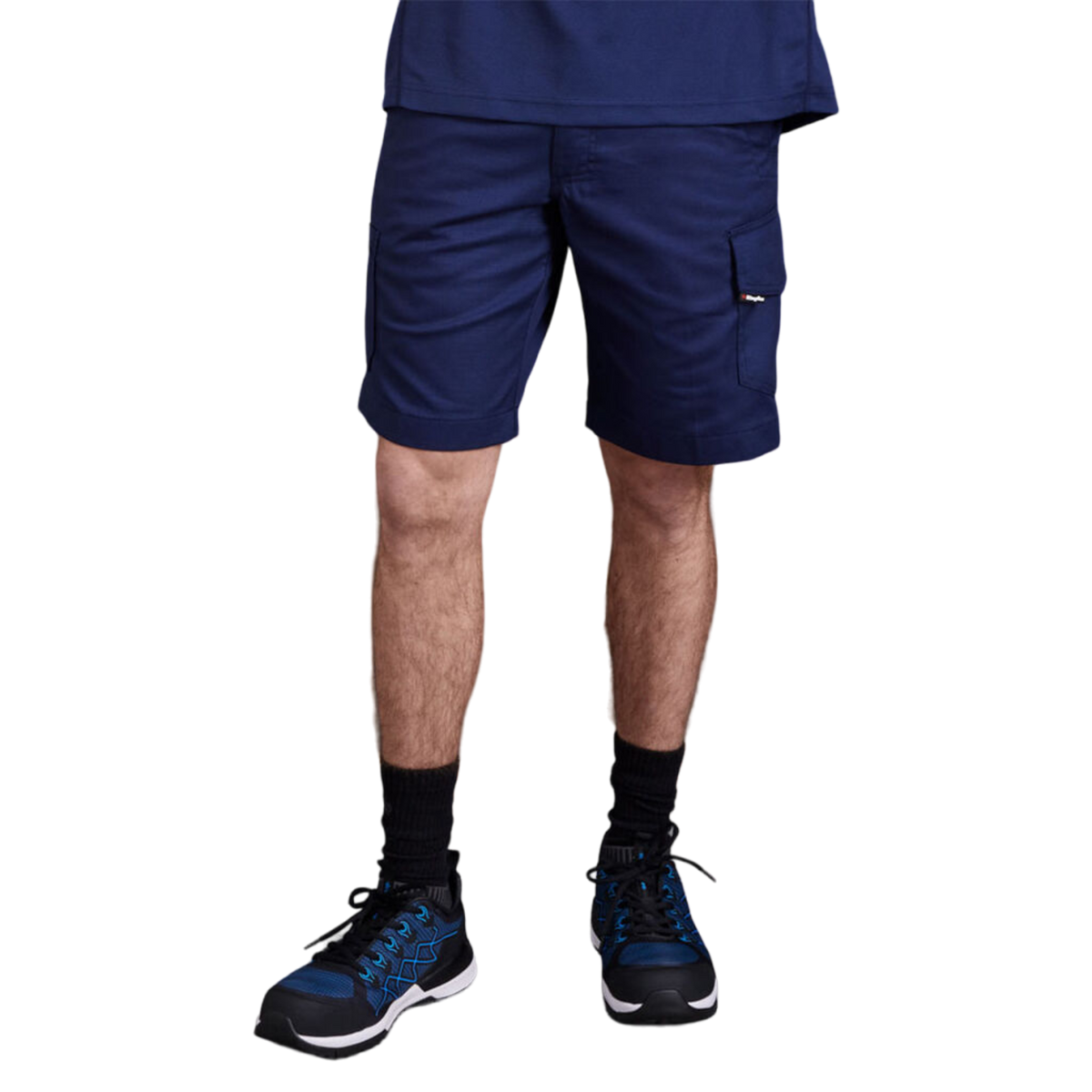 KingGee Men's Workcool 2 Lightweight Ripstop Cargo Work Shorts - Navy