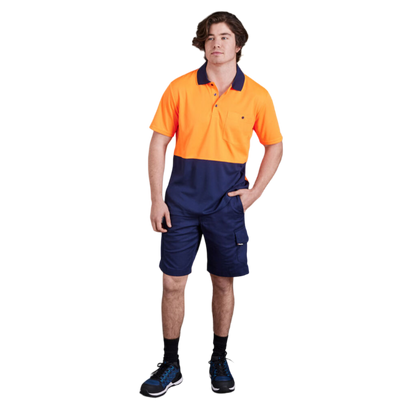 KingGee Men's Workcool 2 Lightweight Ripstop Cargo Work Shorts - Navy