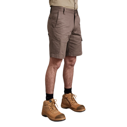 KingGee Men's Workcool 2 Lightweight Ripstop Cargo Work Shorts - Taupe