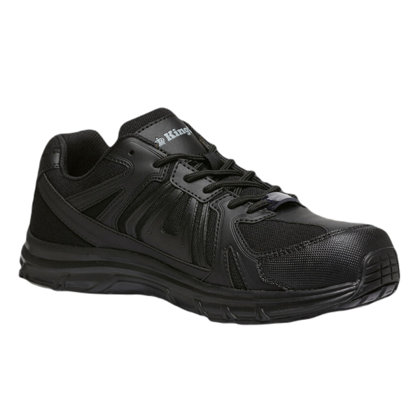 KingGee Men's Comptec G40 Lightweight Composite Safety Work Shoes - Black