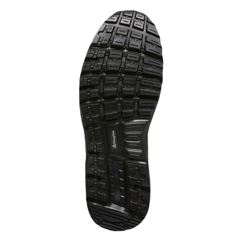 KingGee Men's Comptec G44 Lightweight Composite Safety Work Shoes - Black