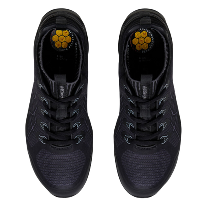 KingGee Men's Vapour Hybrid Slip Resistant Safety Toe Shoes - Black/Grey