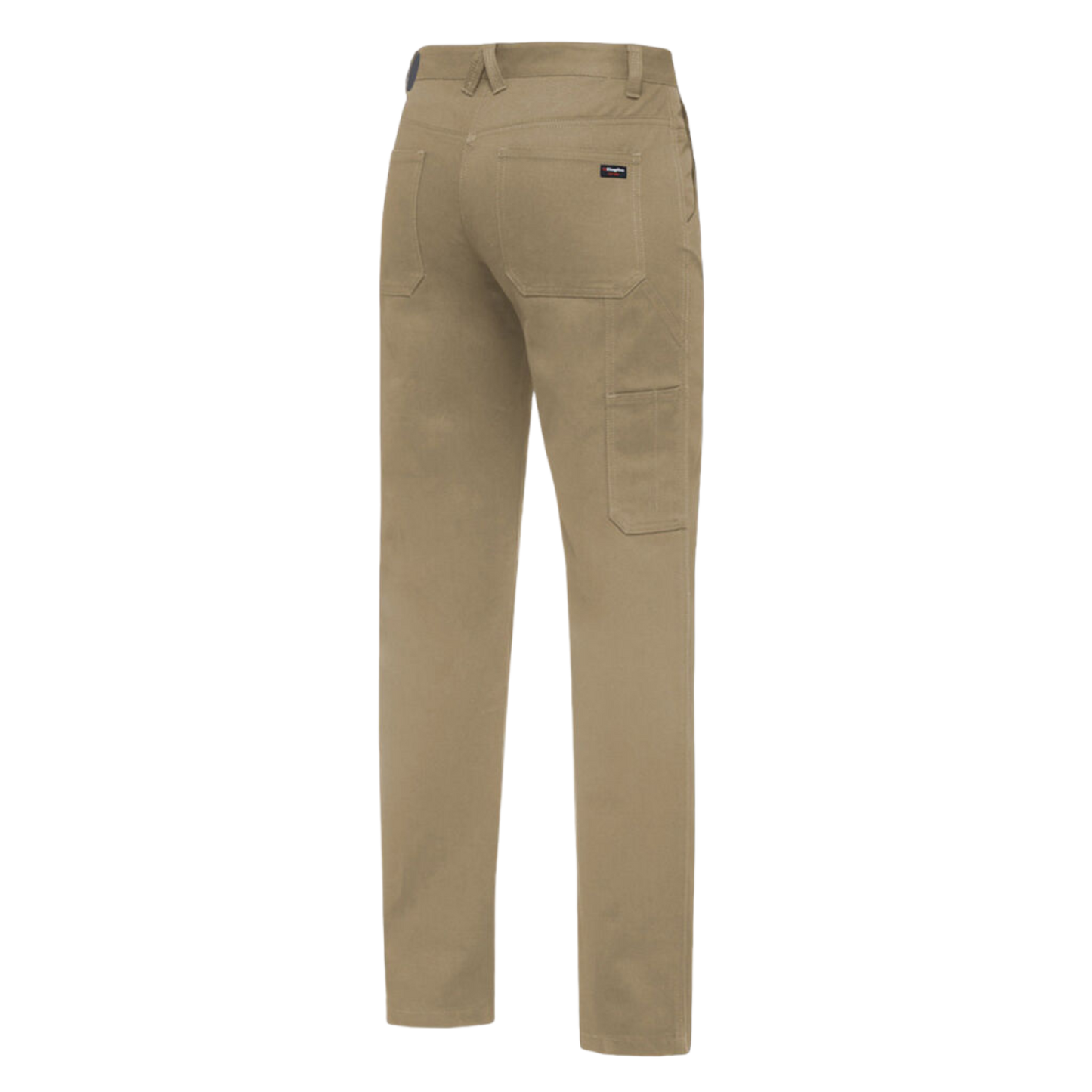 KingGee Women's Cargo Drill Work Pants - Khaki