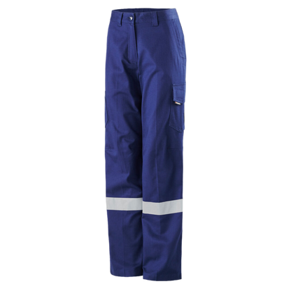 KingGee Women's Workcool 2 Lightweight Ripstop Reflective Work Pants - Navy
