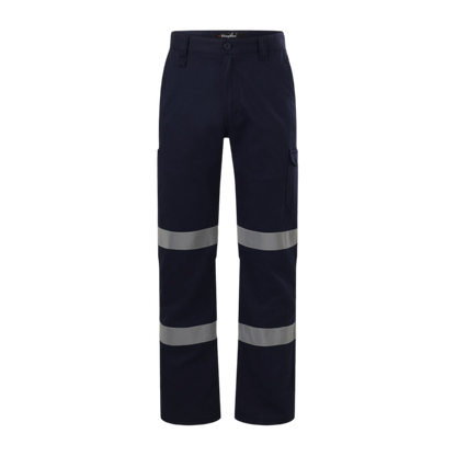 KingGee Men's Workcool Cargo Pant Taped - Navy