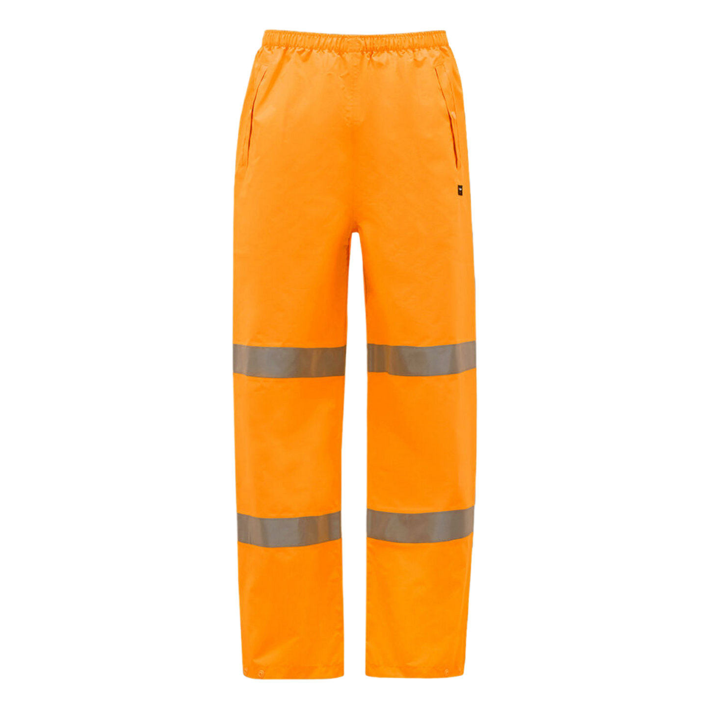 KingGee Men's Hi-Vis Waterproof Reflective Work Pants - Orange