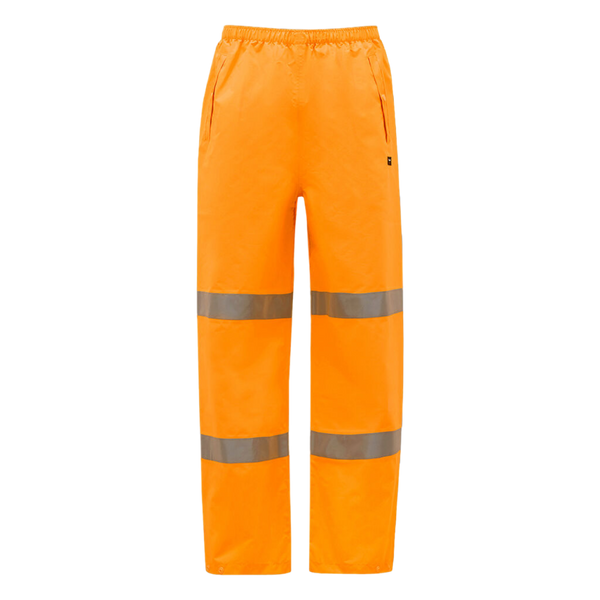 KingGee Men's Hi-Vis Waterproof Reflective Work Pants - Orange