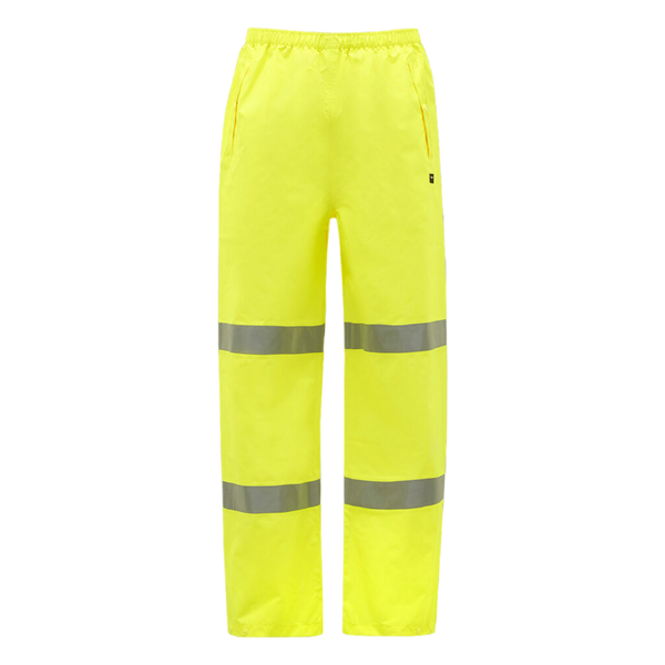KingGee Men's Hi-Vis Waterproof Reflective Work Pants - Yellow