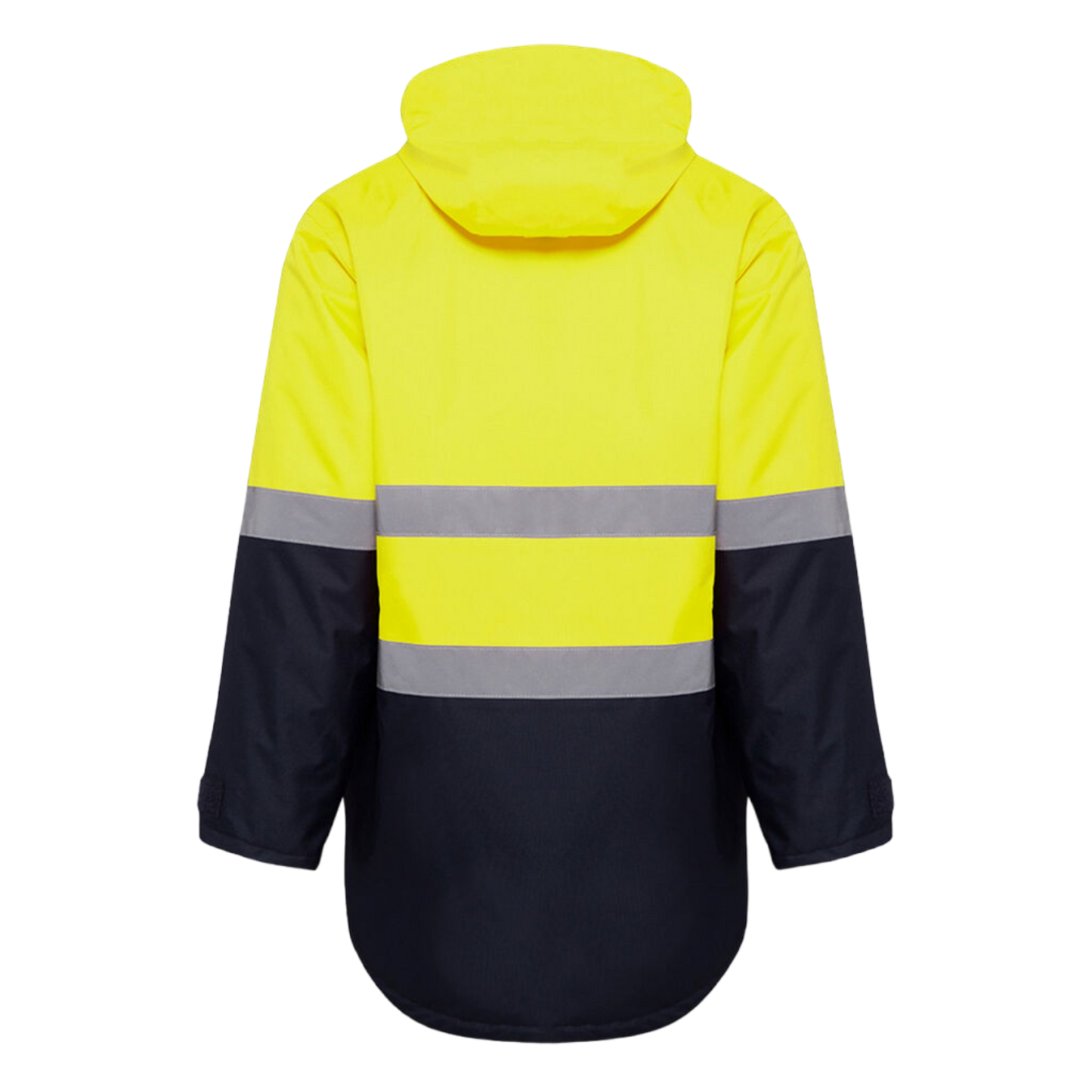 KingGee Men's Hi-Vis Reflective Waterproof Insulated Jacket - Yellow/Navy