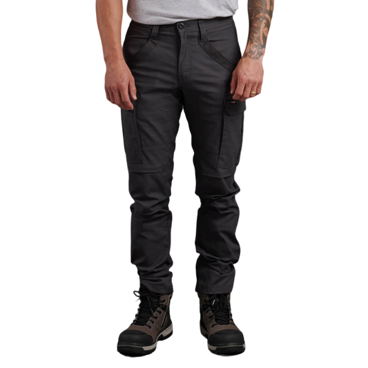 KingGee Men's Tradies Stretch Cargo Pant - Charcoal