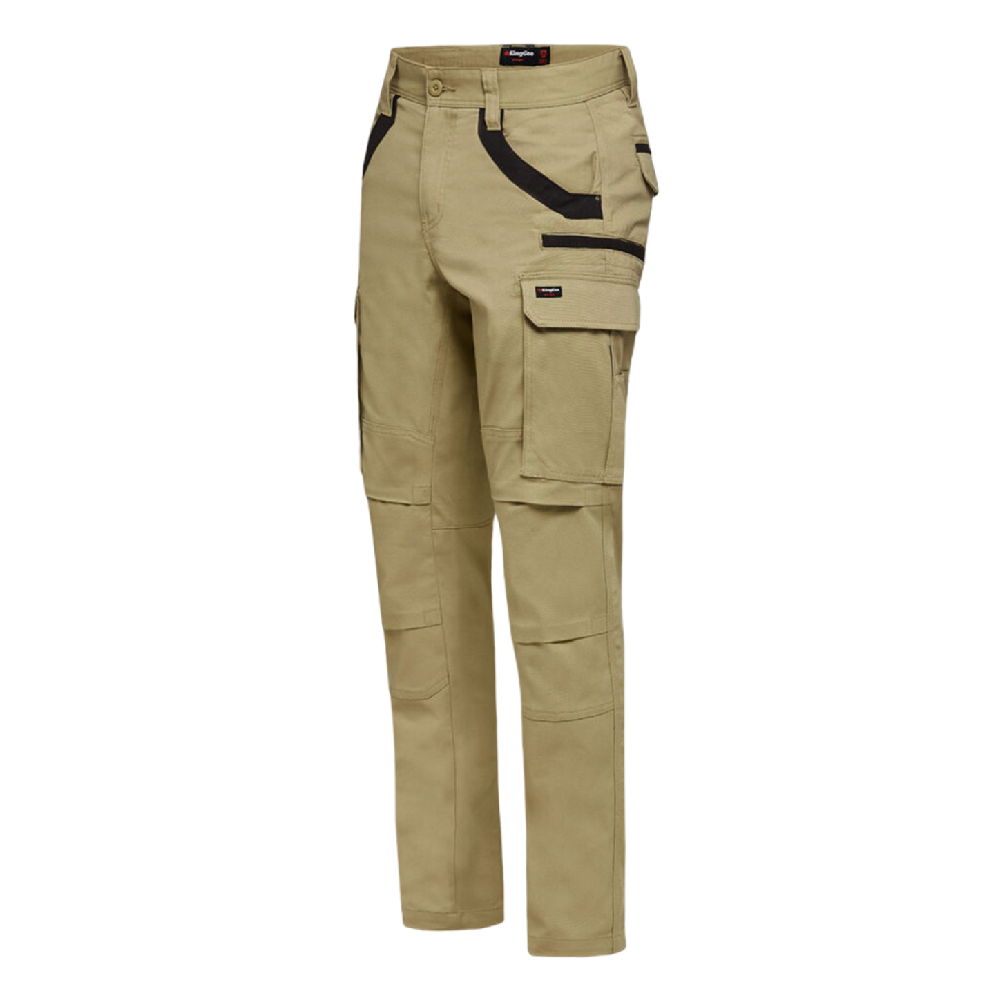 KingGee Men's Tradies Stretch Cargo Pant - Khaki