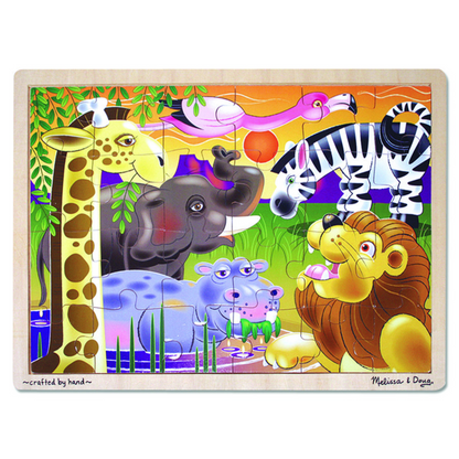 Melissa & Doug - African Plains Wooden Puzzle - 24pc