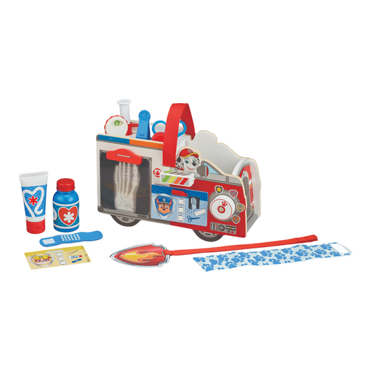 Melissa & Doug - Paw Patrol - Marshall Wooden Rescue Caddy