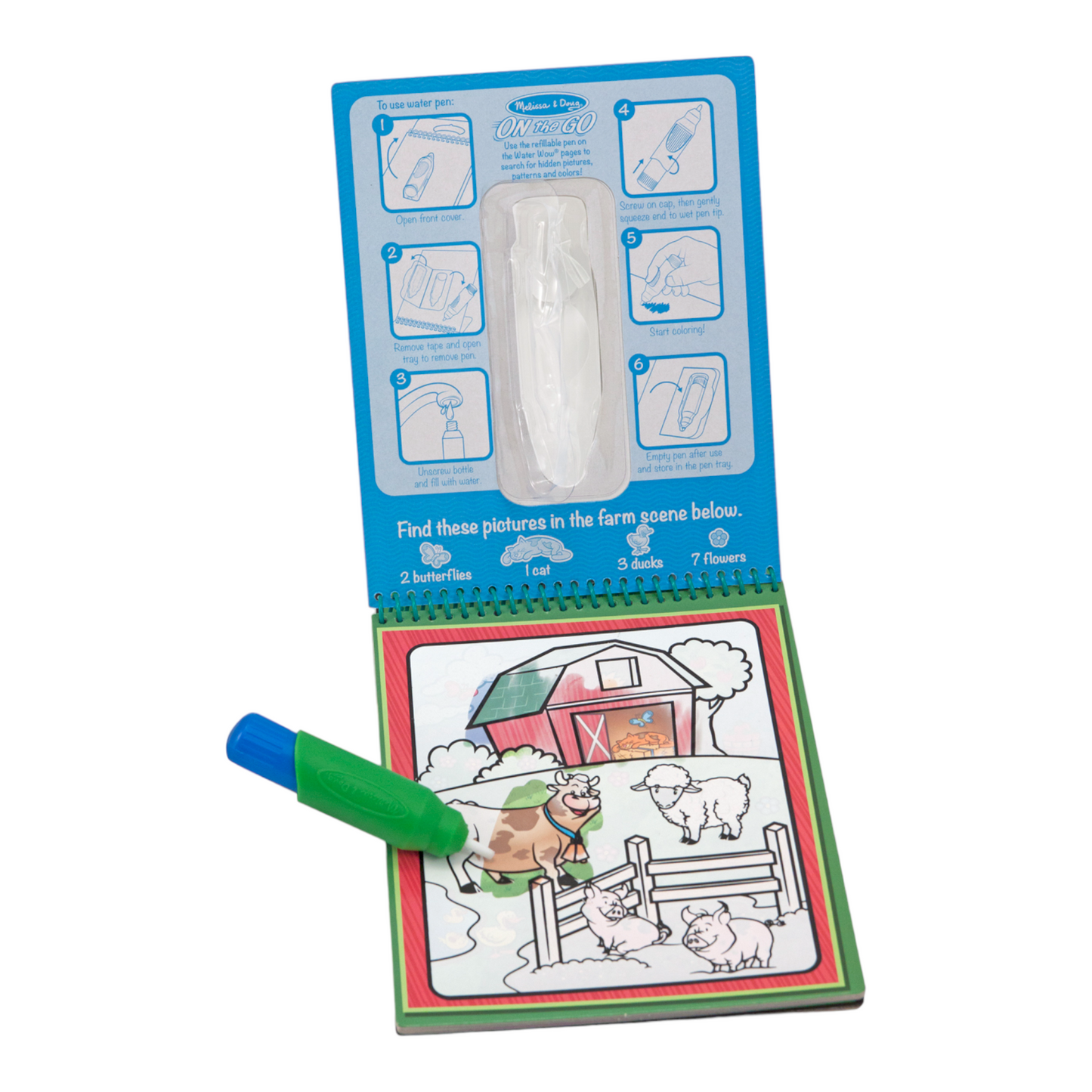 Melissa & Doug - On The Go - Water WOW! - Animals
