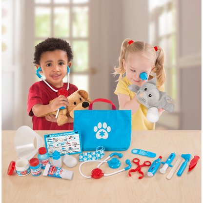 Melissa & Doug - Examine & Treat Pet Vet Play Set