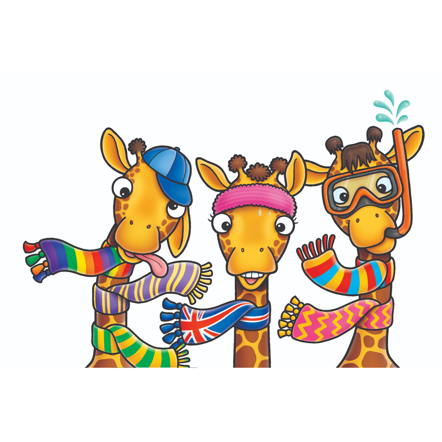 Orchard Game - Giraffes In Scarves
