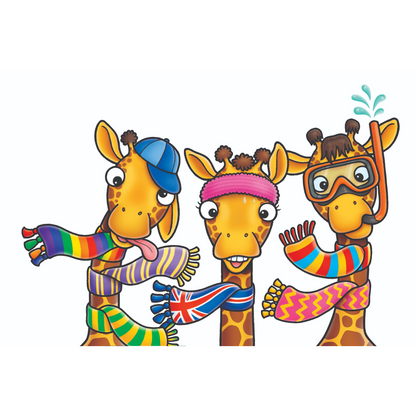 Orchard Game - Giraffes In Scarves
