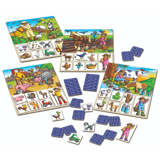 Orchard Game - Old MacDonald Lotto