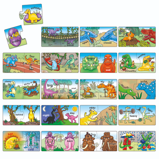 Orchard Jigsaw - Dino Opposites 20 x 2 pc