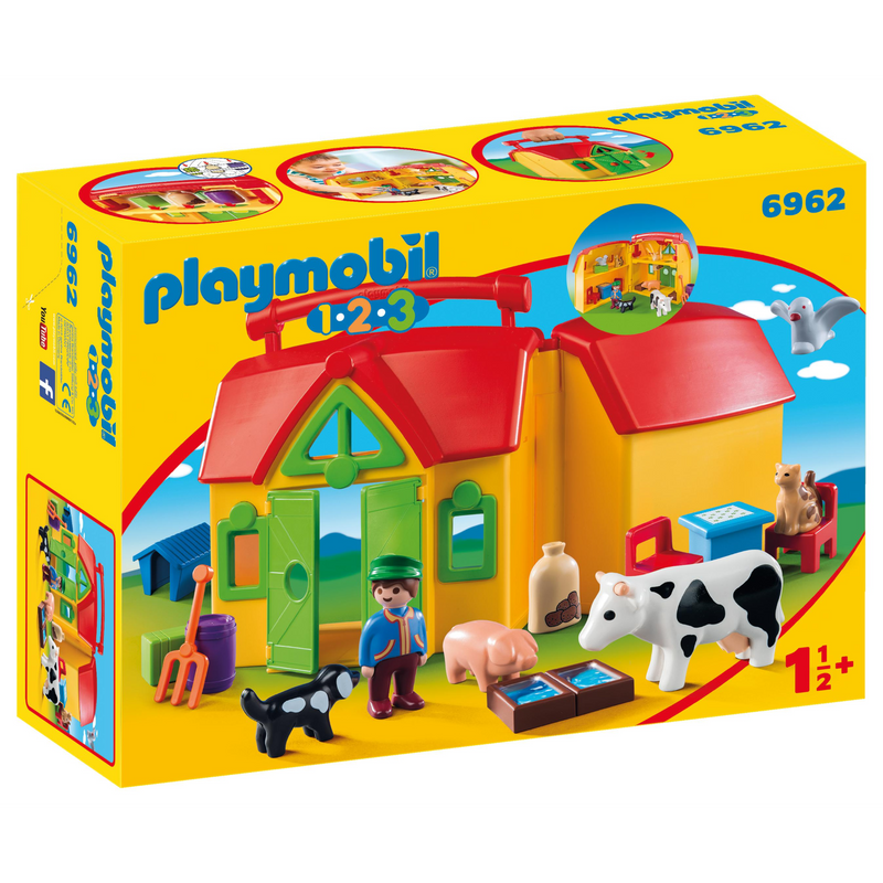 Playmobil - 1.2.3 My Take Along Farm
