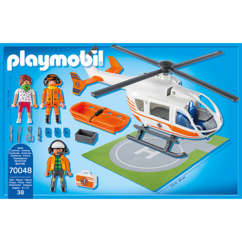 Playmobil air rescue 2024 helicopter