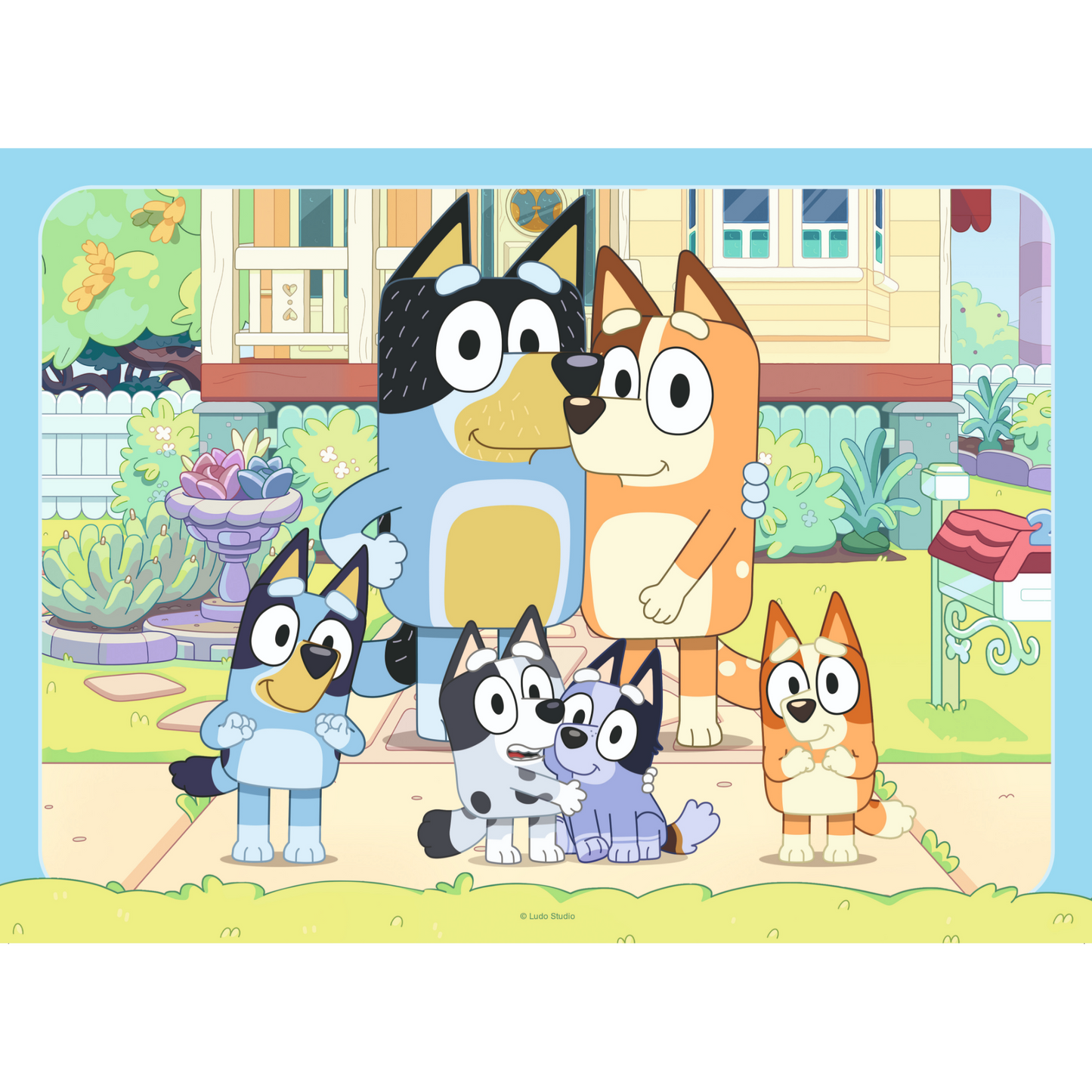 Ravensburger - Bluey Gotta Be Done! Puzzle 4x42pc