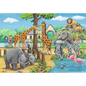 Ravensburger - Welcome to the Zoo Puzzle 2x24 pieces