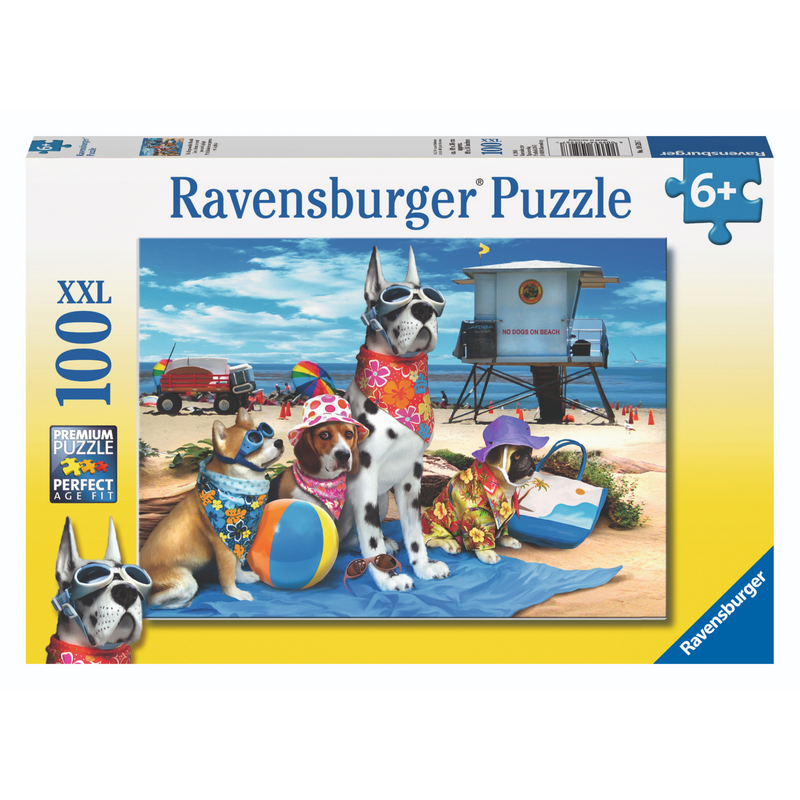 Ravensburger - No Dogs on the Beach Puzzle 100 pieces