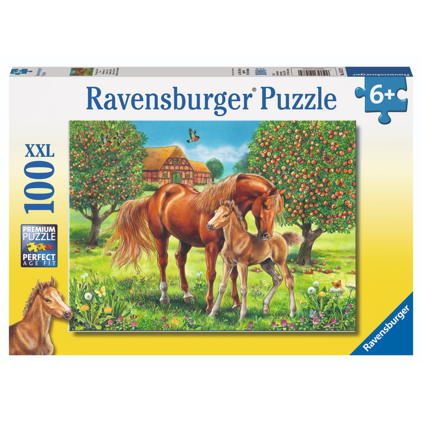 Ravensburger - Horses in the Field Puzzle 100 pieces
