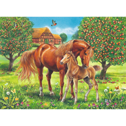 Ravensburger - Horses in the Field Puzzle 100 pieces