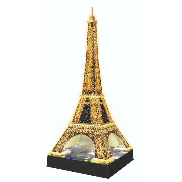 Ravensburger - Eiffel Tower at Night 3D Puzzle 216 pieces