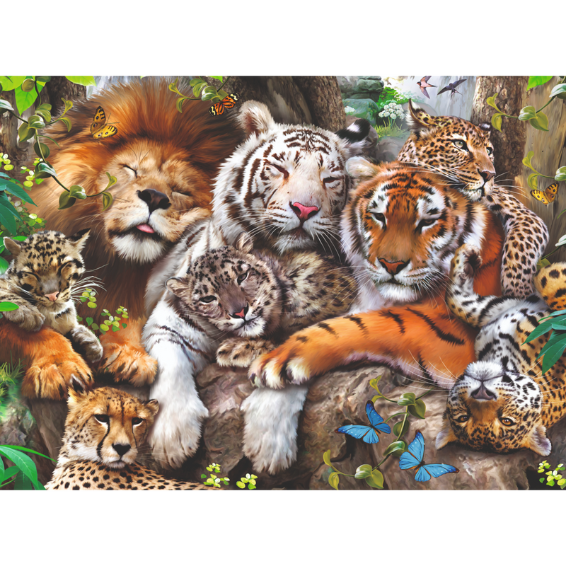 Big cat puzzle 2025