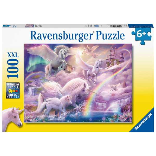 Ravensburger - Pegasus Unicorns Puzzle 100pc